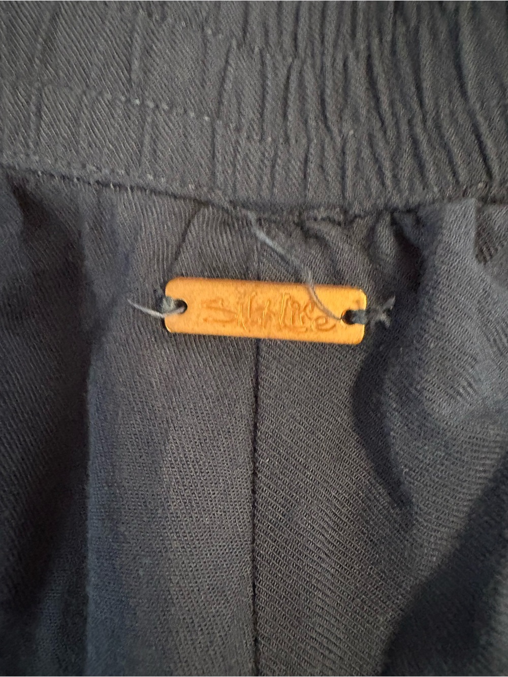 Salt Life Navy Drawstring Capris - Picture 3 of 5